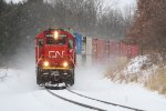 CN 5448 leads L514 down the Holly Sub